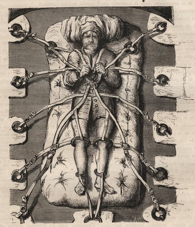 Interrogatorio di Robert Francois Damiens da Unknown artist