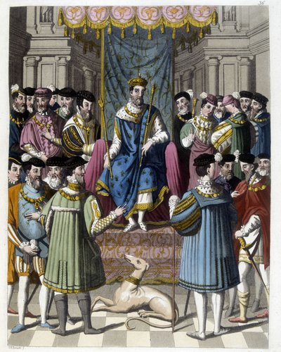 Intervista con Francesco I (1494 - 1547) e Enrico VIII (1491 - 1547) d
