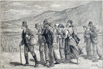 Irlanda: lavoratori stagionali per il raccolto da Unknown artist