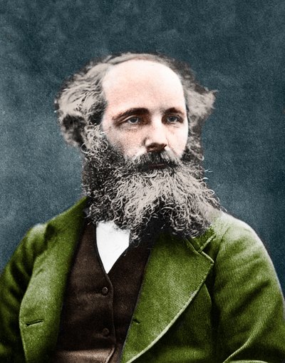 James Clerk Maxwell (1831-1879). Fisico scozzese. Circa 1875 da Unknown artist