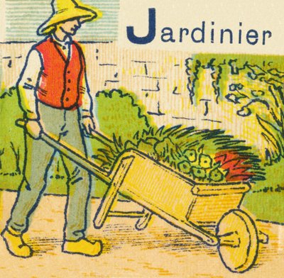 J come giardiniere da Unknown artist