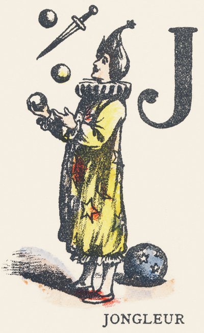 Giocoliere da Unknown artist