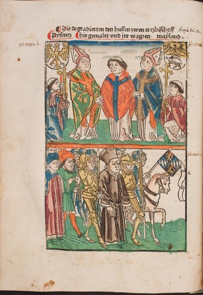 Jan Hus consegnato al potere secolare da Unknown artist
