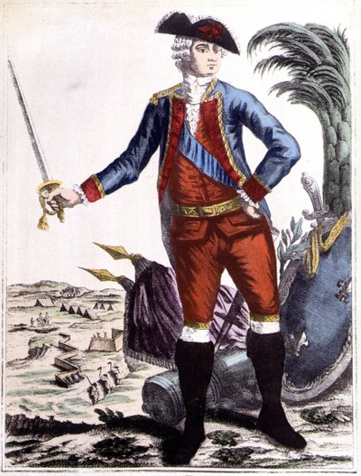 Jean-Baptiste Donatien de Vimeur, Conte di Rochambeau (1725 - 1807), Luogotenente Generale delle Armate del Re, Comandante dell