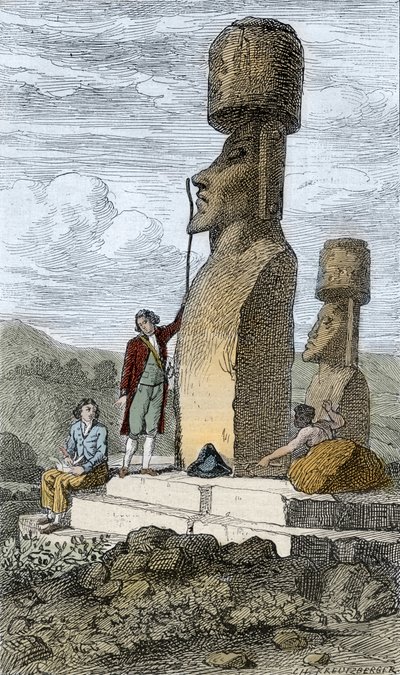 Jean-Francois Galaup, Conte de La Perouse navigatore ed esploratore inglese, sull
