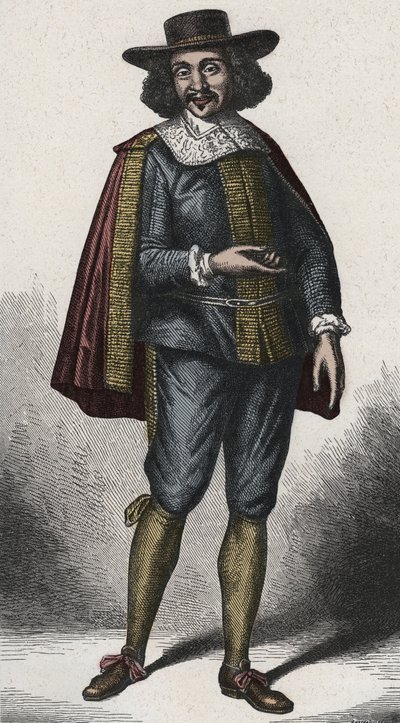 Jean Baptiste Poquelin Moliere 1622-1673 da Unknown artist