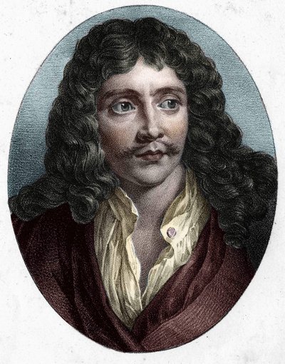 Jean Baptiste Poquelin detto Molière (1622-1673). da Unknown artist