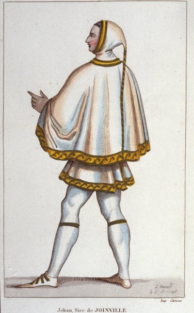Jean de Joinville (1225-1317). da Unknown artist
