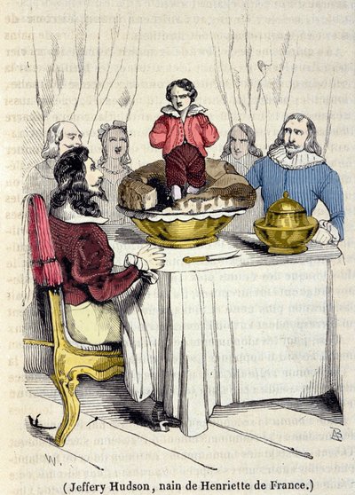Jeffrey Hudson (1619-1682), nano della Regina d