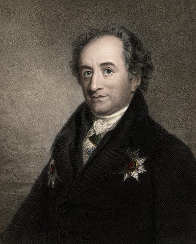 Johann Wolfgang von Goethe 1749-1832 da Unknown artist