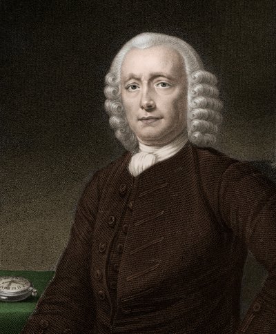 John Harrison 1693-1776 (incisione del XIX secolo) da Unknown artist