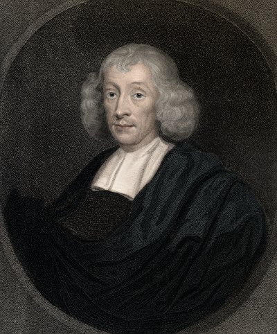 John Ray (Wray) 1627-1705 (incisione del XIX secolo) da Unknown artist