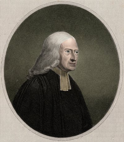 John Wesley 1703-1791 (incisione del XIX secolo) da Unknown artist