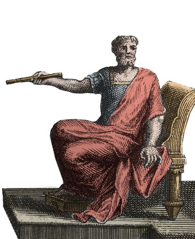 Giosia o Yoshiyahu re di Giuda (641-609 a.C.) - Giosia, Re di Giuda incisione del 1811 in "Bibbia di Royaumont, Antico Testamento" da Unknown artist