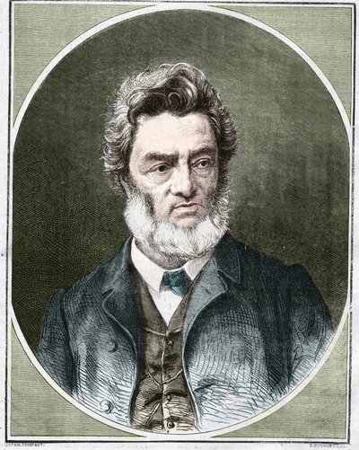 Jules Favre (1809-1880), politico e avvocato francese da Unknown artist
