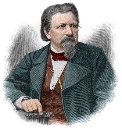 Karl Ferdinand Gutzkow (1811-1878), scrittore, drammaturgo e giornalista tedesco da Unknown artist
