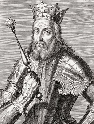 Re Afonso IV del Portogallo. Ritratto. da Unknown artist