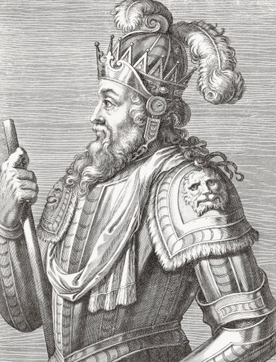 Re Alfonso V del Portogallo. Ritratto. da Unknown artist