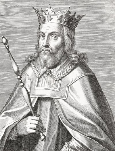 Re Duarte I del Portogallo. Edoardo I. Ritratto. da Unknown artist