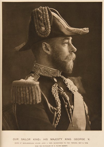Re Giorgio V, 1903 circa da Unknown Artist