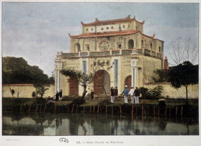 Pagoda Kinh-Luoc (Khin Luoc), Hanoi, ca. 1895 da Unknown artist