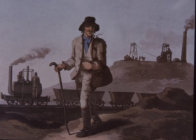 Lavoratore, prima rivoluzione industriale, inizio XIX secolo da Unknown artist