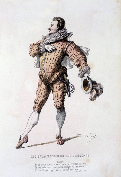 Le duc in "les galanteries du duc d