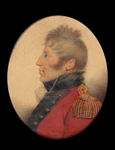 Tenente Colonnello Charles McCarthy, Corpo Reale Africano, circa 1812 da Unknown