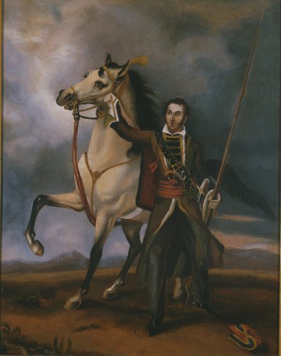 Tenente (poi Capitano) Charles Swanston, Cavalleria Irregolare di Poona da Unknown artist