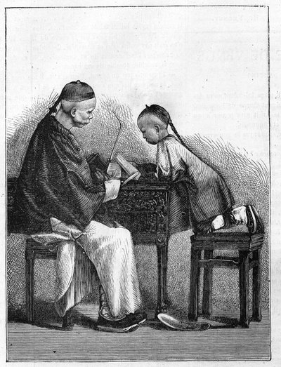 Vita in Cina nel XIX secolo: Una lezione da Unknown artist
