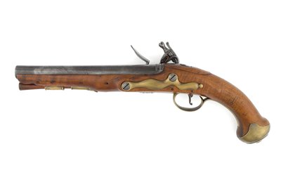 Pistola a pietra focaia del Dragone Leggero da Unknown artist