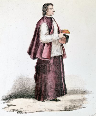 Piccolo mantello prelato da Unknown artist