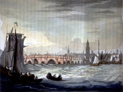 Ponte di Londra e Cattedrale di Southwark, Inghilterra da Unknown artist