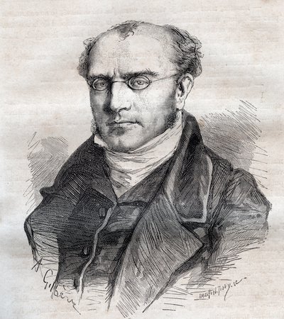 Louis-Chrysostome Michel di Michel de Bourges 1797-1853 avvocato e politico francese da Unknown artist