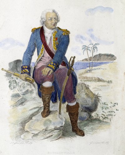 Louis Antoine, Conte di Bougainville (1729-1811), navigatore francese - in 