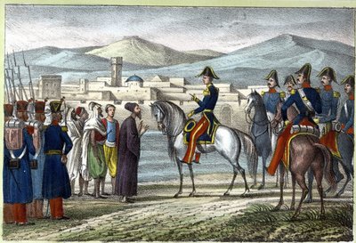 Louis Auguste, Conte di Bourmont (Maresciallo di Bourmont) (1773-1846) in Algeria nel 1830. In 