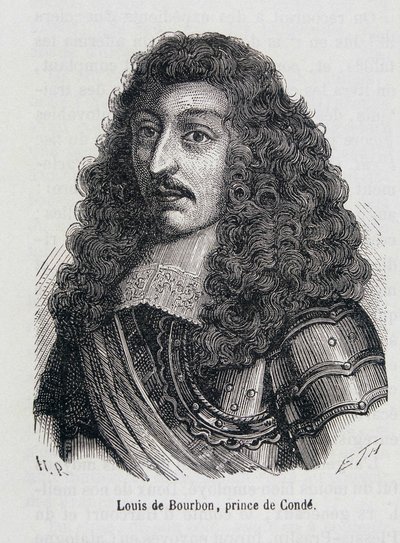 Luigi II di Borbone, Principe di Condé (Bourbon-Conde), noto come Le Grand Condé (1621-1686) da Unknown artist