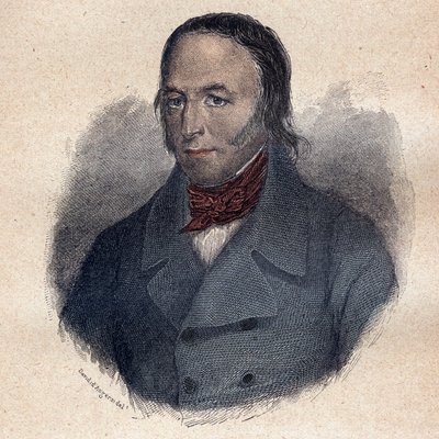 Louis Marie de Lahaye barone poi visconte de Cormenin (1788-1868) giurista e pamphlettista politico francese - incisione da Unknown artist