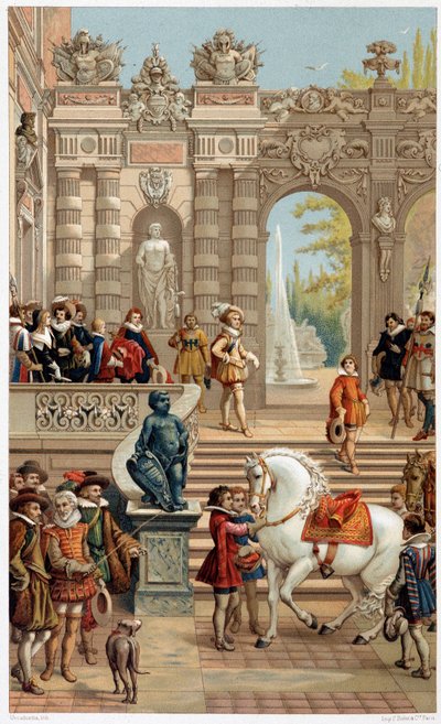 Luigi XIII alla corte, all