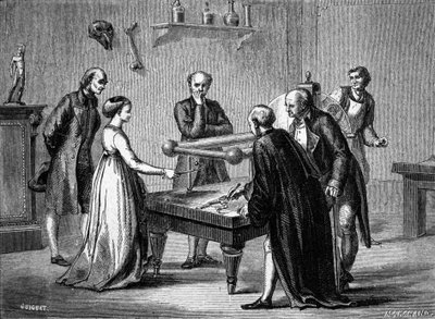 Luigi Galvani, professore a Bologna, scoprì nel 1780 l