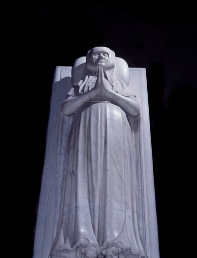 Giacente della suora Bianca di Francia (1313-1358). Scultura della tomba realizzata nel 1393. Basilica di Saint Denis da Unknown artist