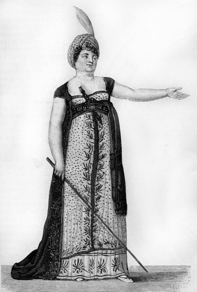 Mademoiselle Maillard come Armide nell