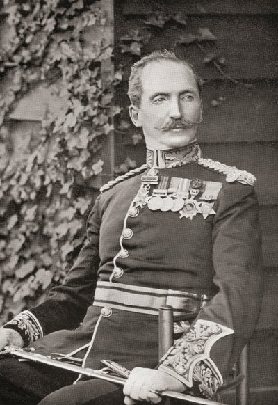 Maggior generale Arthur Fitzroy Hart-Synnot, dal libro South Africa and the Transvaal War di Louis Creswicke, pub. 1900 da Unknown