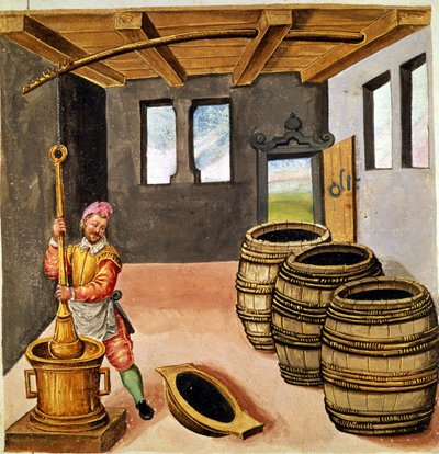 Fabbricazione della polvere nera - in 