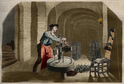 Produzione di vino Champagne frizzante: macchina per l