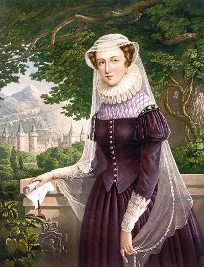 Maria Stuarda Regina di Scozia (1542-1587) da Unknown artist