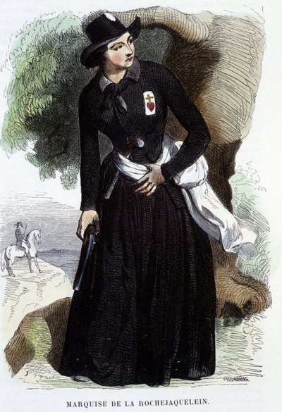 Marchesa de La Rochejaquelein (1772 - 1857) (sul petto l