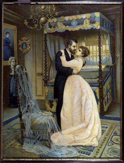 Matrimonio, fine XIX secolo da Unknown artist