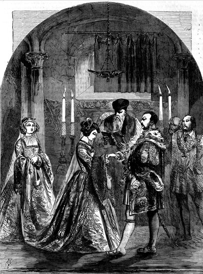 Matrimonio di Anna Bolena da Unknown artist