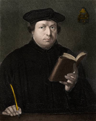 Martin Lutero 1483-1546 da Unknown artist